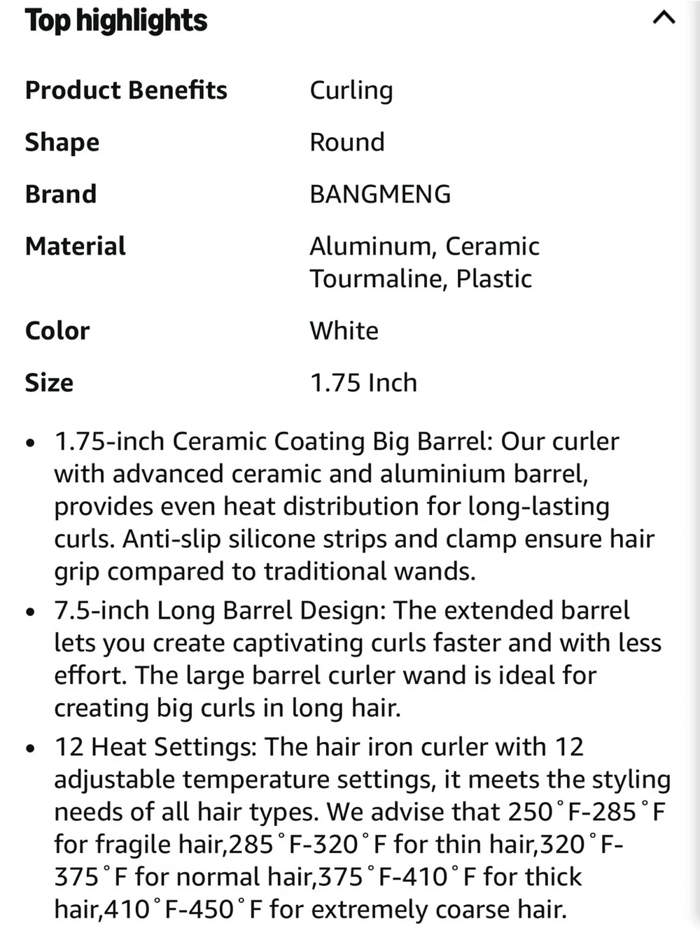 White 1.75
